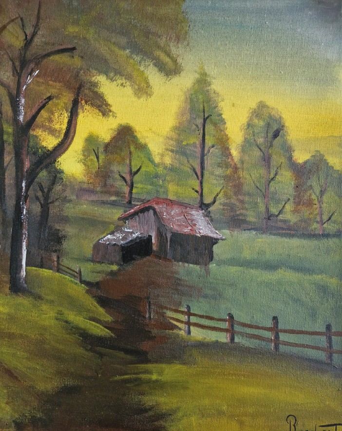 Landschap bos